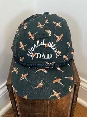 Adjustable Snapback "World Class Dad" Hat